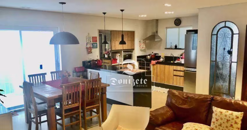 Casa com 3 dormitórios à venda, 183 m² por r$ 799.999,91 - jardim paraíso - santo andré/sp