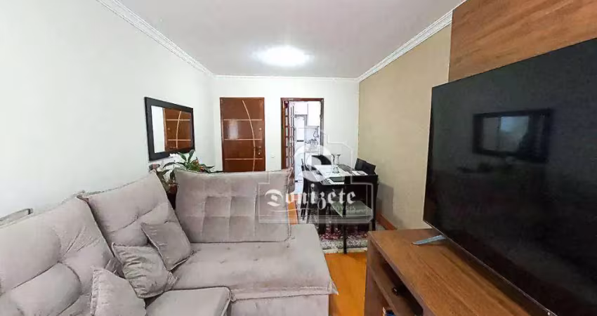 Apartamento com 3 dormitórios à venda, 78 m² por R$ 630.000,00 - Vila Léa - Santo André/SP