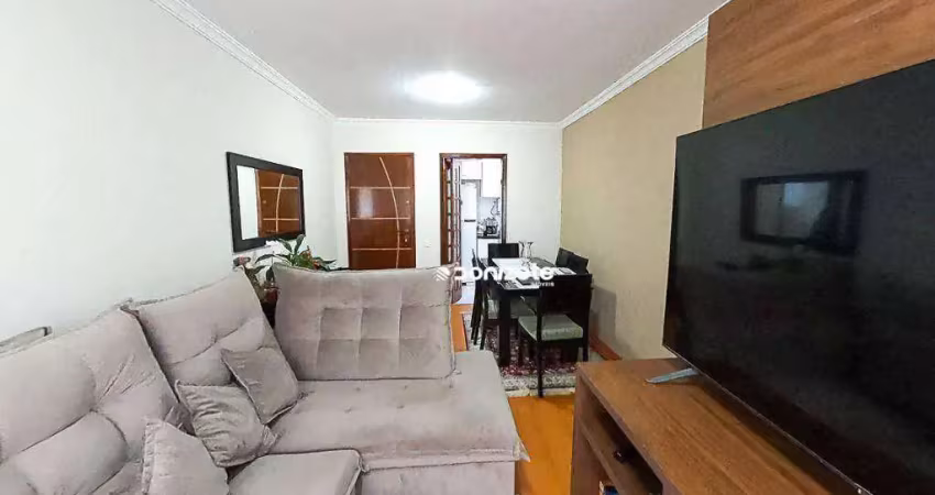 Apartamento com 3 dormitórios à venda, 78 m² por r$ 630.000,00 - vila léa - santo andré/sp