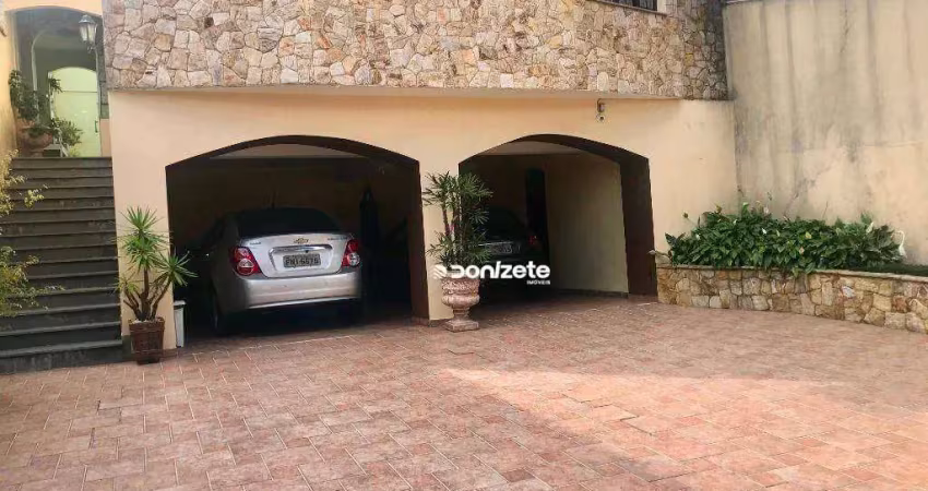 Sobrado com 3 dormitórios à venda, 253 m² por r$ 980.000,00 - vila cecília maria - santo andré/sp