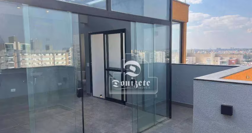 Cobertura com 2 dormitórios à venda, 76 m² por R$ 700.000,00 - Campestre - Santo André/SP