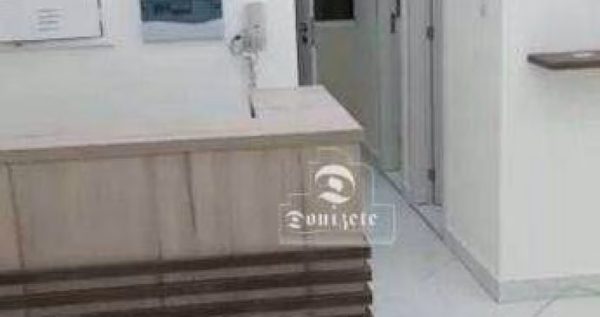 Sala, 74 m² - venda por R$ 749.990,01 ou aluguel por R$ 5.039,00/mês - Centro - Santo André/SP