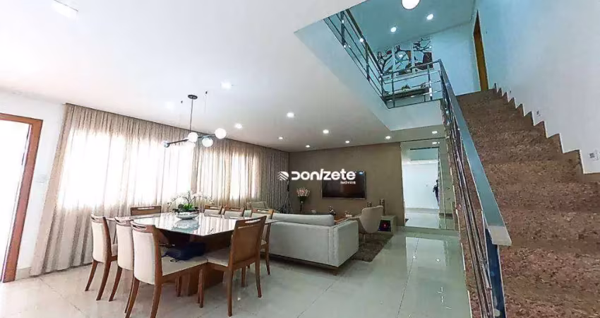Sobrado com 3 dormitórios à venda, 254 m² por r$ 1.349.999,90 - parque das nações - santo andré/sp