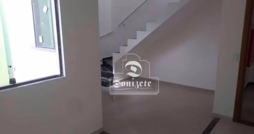 Cobertura com 2 dormitórios, 90 m² - venda por R$ 474.000,00 ou aluguel por R$ 3.000,00/mês - Vila Príncipe de Gales - Santo André/SP