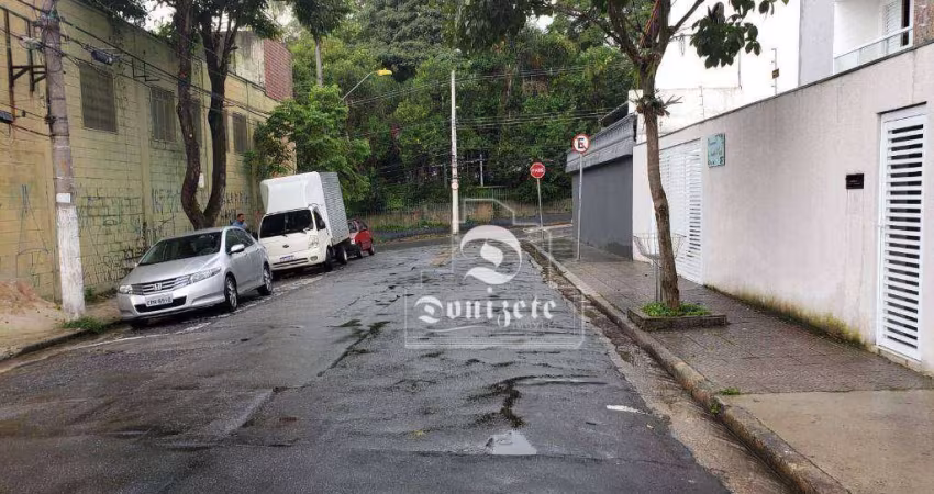 Terreno à venda, 336 m² por R$ 1.700.000,00 - Jardim - Santo André/SP