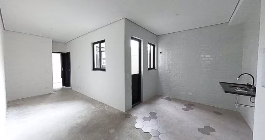 Apartamento com 2 dormitórios à venda, 46 m² por R$ 335.000,00 - Vila Scarpelli - Santo André/SP