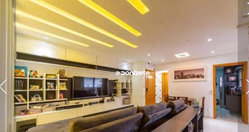 Apartamento à venda, 126 m² por r$ 1.379.997,00 - vila scarpelli - santo andré/sp
