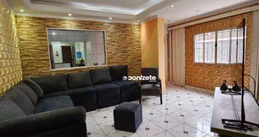 Sobrado com 3 dormitórios à venda, 222 m² por r$ 699.999,90 - parque novo oratório - santo andré/sp