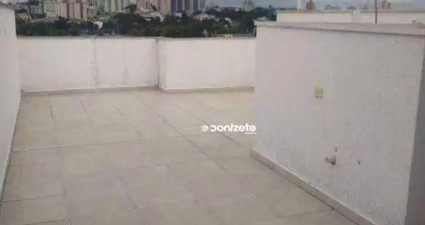 Cobertura à venda, 104 m² por r$ 459.500,00 - vila valparaíso - santo andré/sp