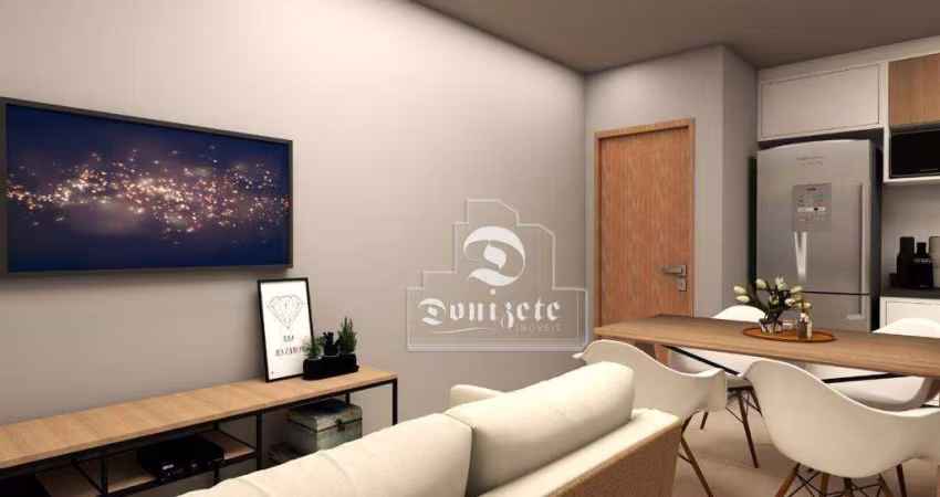 Apartamento à venda, 52 m² por R$ 349.000,00 - Vila Príncipe de Gales - Santo André/SP