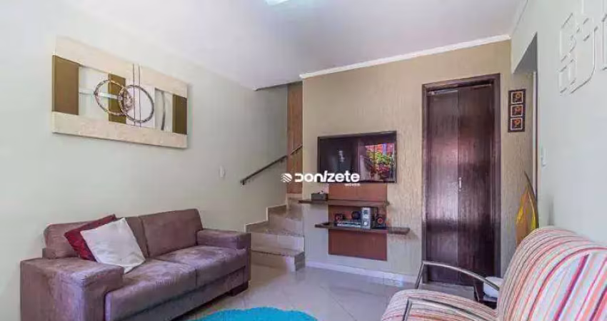 Sobrado à venda, 73 m² por r$ 679.897,00 - campestre - santo andré/sp