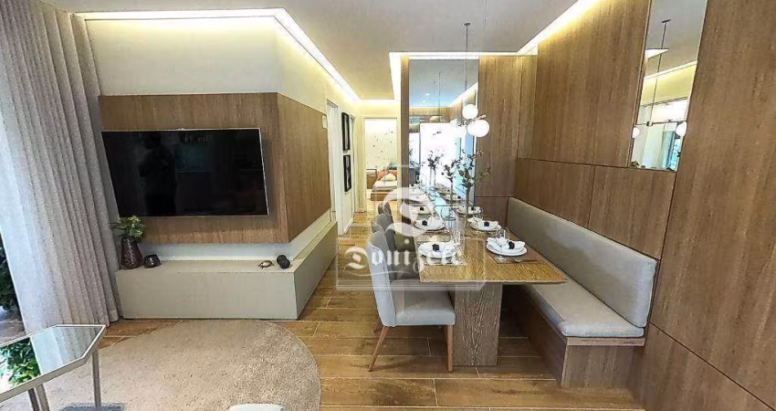 Apartamento com 3 dormitórios à venda, 83 m² por R$ 815.000,00 - Vila Pires - Santo André/SP