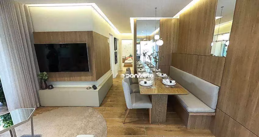 Apartamento com 3 dormitórios à venda, 83 m² por r$ 840.591,00 - vila pires - santo andré/sp