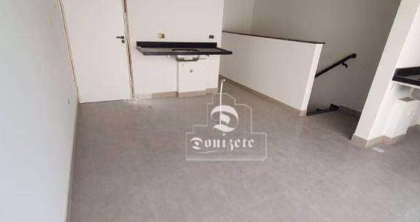 Cobertura com 2 dormitórios à venda, 100 m² por R$ 635.000,00 - Campestre - Santo André/SP