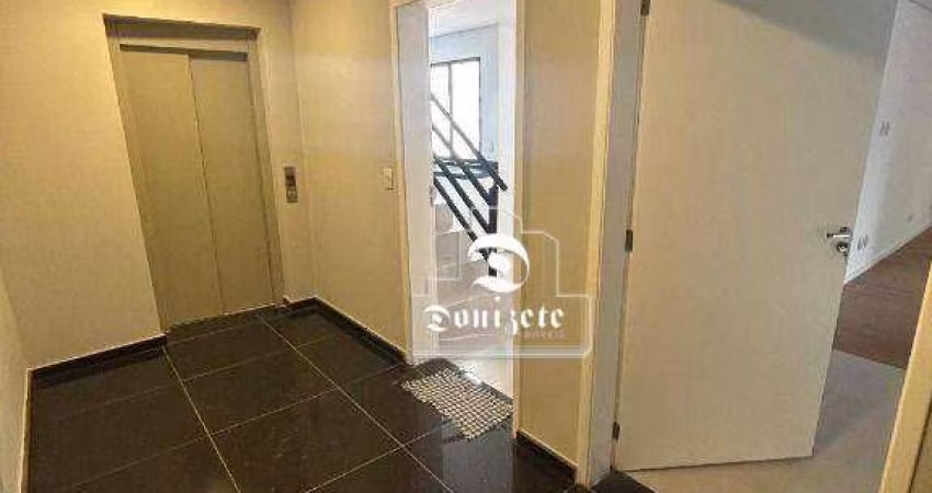 Cobertura com 2 dormitórios, 102 m² - venda por R$ 649.999,99 ou aluguel por R$ 4.616,67/mês - Vila Valparaíso - Santo André/SP