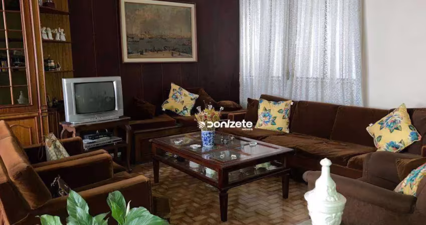 Apartamento com 3 dormitórios à venda, 172 m² por r$ 520.000,00 - centro - santo andré/sp