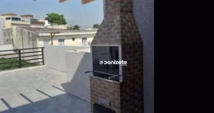 Cobertura com 2 dormitórios à venda, 82 m² por r$ 399.900,00 - vila príncipe de gales - santo andré/sp