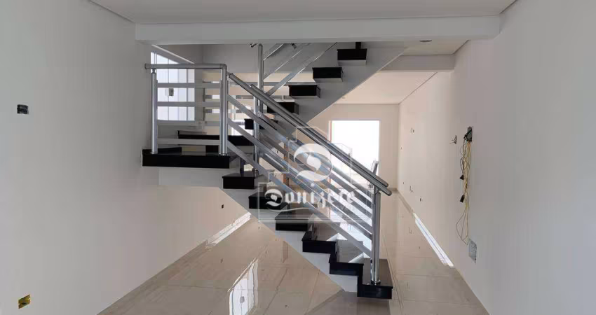 Sobrado à venda, 165 m² por R$ 987.500,00 - Parque Jaçatuba - Santo André/SP