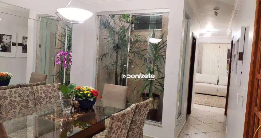 Sobrado com 3 dormitórios à venda, 234 m² por r$ 850.000,00 - vila guiomar - santo andré/sp