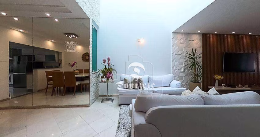 Sobrado com 3 dormitórios à venda, 205 m² por R$ 1.349.500,00 - Vila Floresta - Santo André/SP