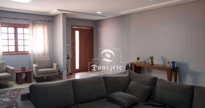 Sobrado com 4 dormitórios à venda, 404 m² por R$ 2.100.000,00 - Campestre - Santo André/SP