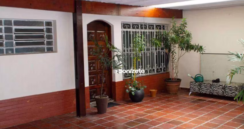 Casa com 3 dormitórios à venda, 164 m² por r$ 685.000,00 - vila valparaíso - santo andré/sp