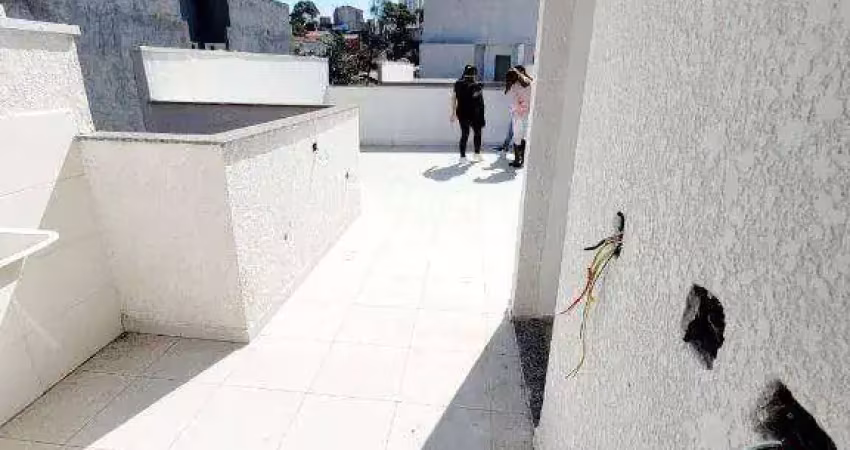 Cobertura com 2 dormitórios à venda, 97 m² por r$ 410.000,00 - vila eldízia - santo andré/sp