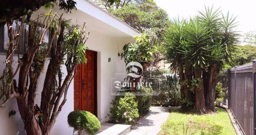 Casa com 3 dormitórios para alugar, 210 m² por r$ 5.903,50/mês - centro - santo andré/sp