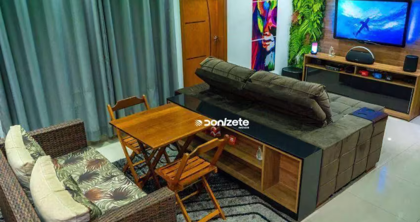 Cobertura à venda, 90 m² por r$ 649.999,99 - vila assunção - santo andré/sp