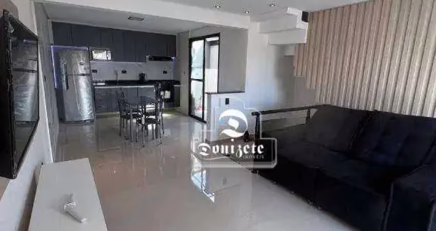 Sobrado com 3 dormitórios à venda, 120 m² por R$ 636.000,00 - Parque Jaçatuba - Santo André/SP