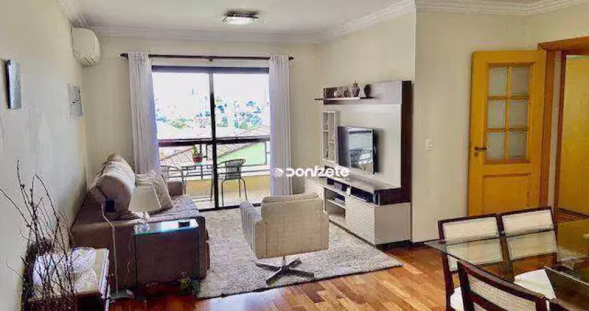 Apartamento com 3 dormitórios à venda, 114 m² por r$ 686.000,00 - campestre - santo andré/sp
