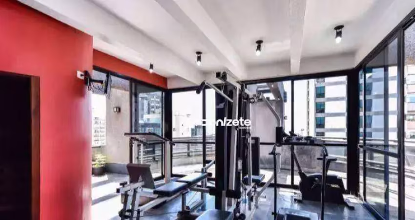 Apartamento duplex com 1 dormitório à venda, 97 m² por r$ 980.000,00 - jardim - santo andré/sp