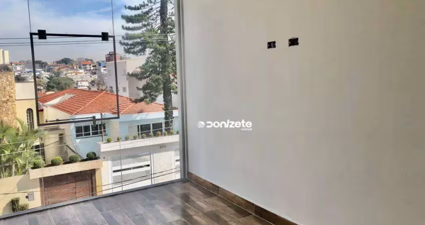 Cobertura à venda, 107 m² por r$ 559.999,00 - campestre - santo andré/sp