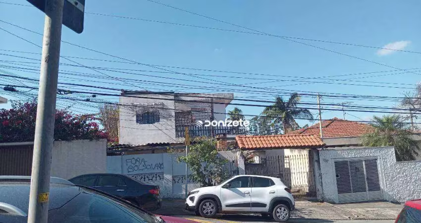 Terreno à venda, 400 m² por r$ 1.550.000,00 - campestre - santo andré/sp
