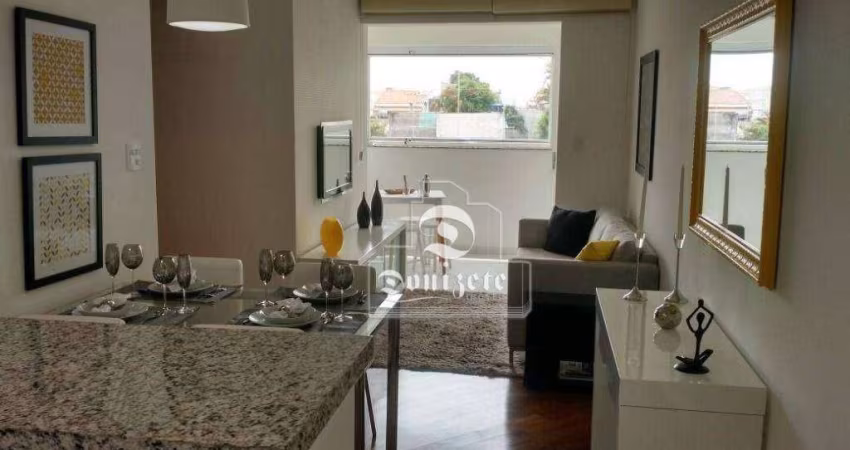 Apartamento com 2 dormitórios à venda, 60 m² por R$ 619.000,00 - Campestre - Santo André/SP