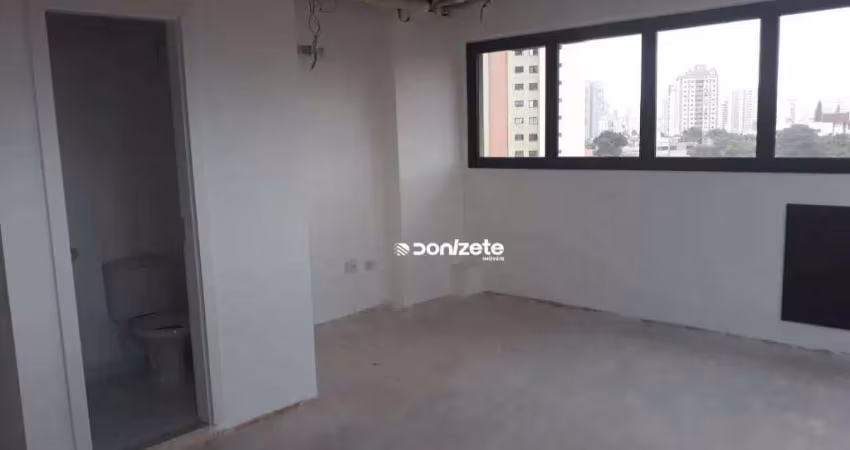 Sala à venda, 33 m² por r$ 320.000,00 - vila assunção - santo andré/sp