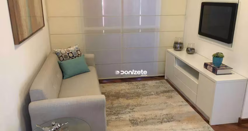 Apartamento à venda, 86 m² por r$ 746.000,00 - vila assunção - santo andré/sp