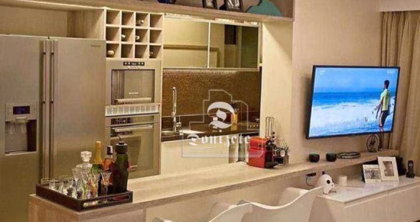Apartamento com 3 dormitórios à venda, 80 m² por R$ 490.000,00 - Santa Maria - Santo André/SP