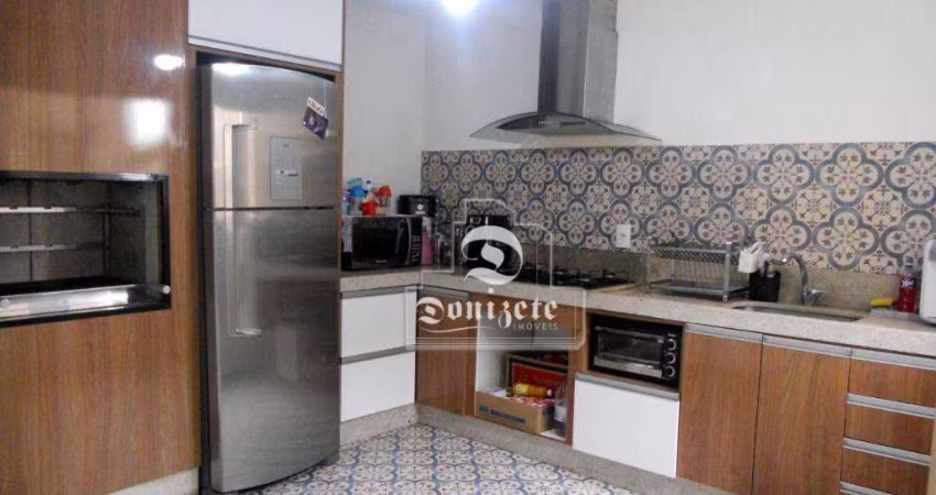 Cobertura com 3 dormitórios à venda, 88 m² por R$ 480.000,00 - Jardim Paraíso - Santo André/SP