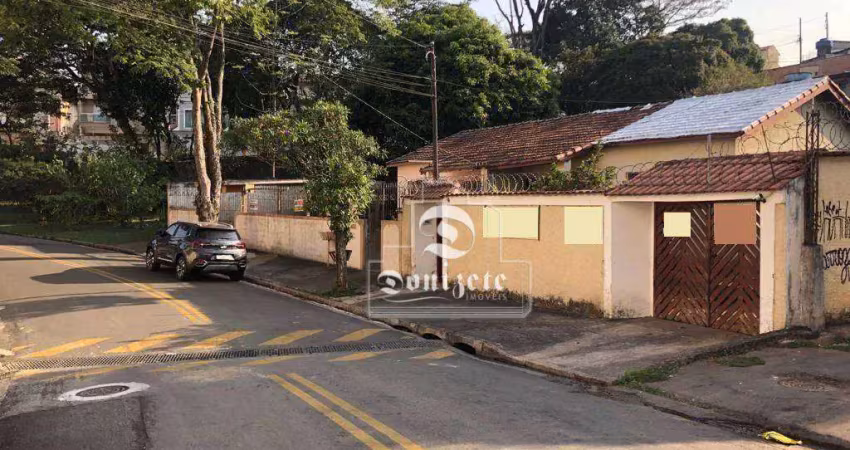 Terreno à venda, 251 m² por r$ 649.995,00 - vila guiomar - santo andré/sp