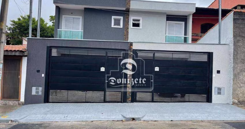 Sobrado com 2 dormitórios à venda, 70 m² por R$ 535.000,00 - Parque das Nações - Santo André/SP