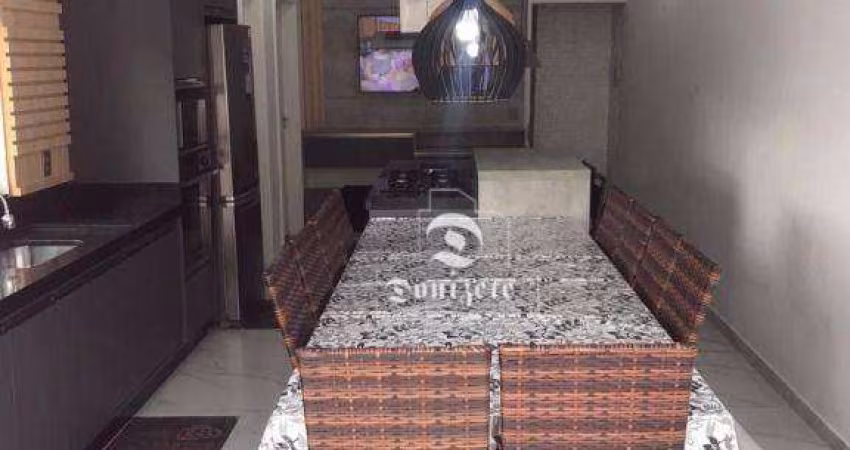 Cobertura com 3 dormitórios à venda, 156 m² por R$ 865.000,00 - Vila Metalúrgica - Santo André/SP