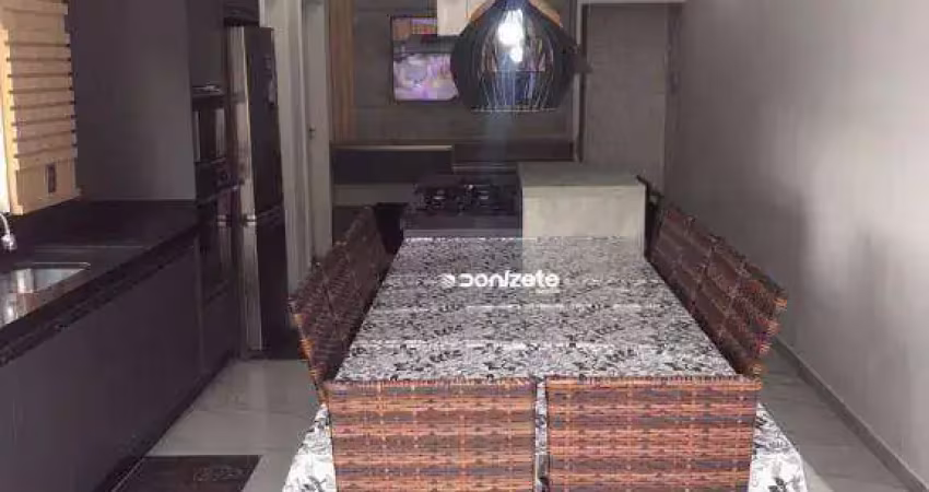 Cobertura com 3 dormitórios à venda, 156 m² por r$ 865.000,00 - vila metalúrgica - santo andré/sp
