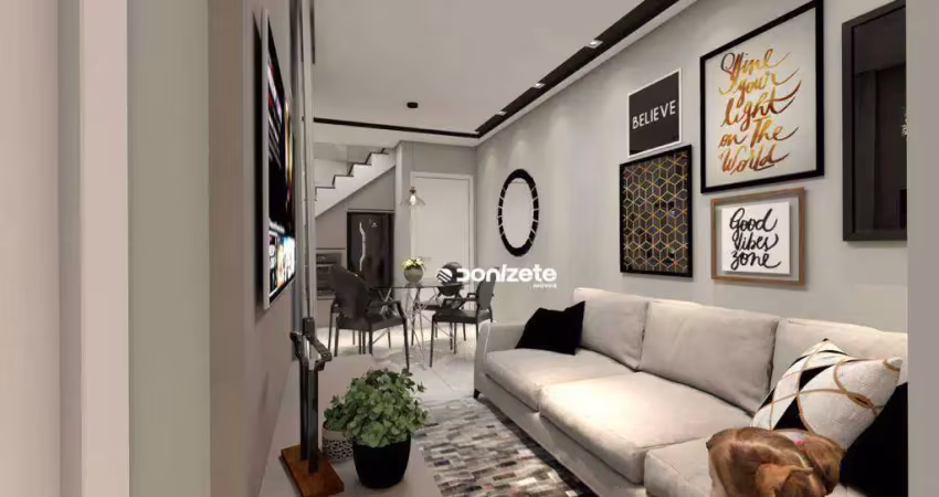 Cobertura à venda, 86 m² por r$ 470.000,00 - santa maria - santo andré/sp