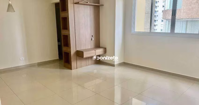 Apartamento com 2 dormitórios para alugar, 65 m² por r$ 3.850,00/mês - jardim - santo andré/sp