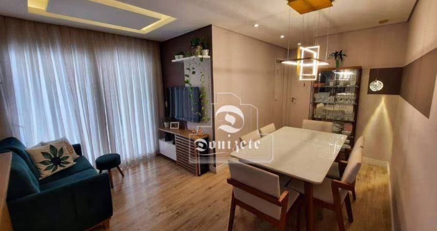 Apartamento com 2 dormitórios à venda, 57 m² por R$ 615.555,55 - Jardim - Santo André/SP