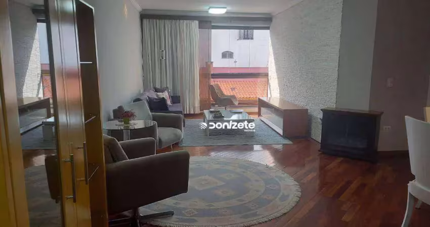 Apartamento com 3 dormitórios à venda, 130 m² por r$ 640.000,00 - campestre - santo andré/sp