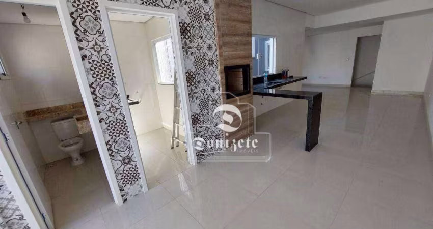 Cobertura à venda, 144 m² por R$ 675.000,00 - Vila Curuçá - Santo André/SP