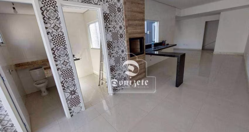 Cobertura à venda, 150 m² por R$ 650.000,00 - Vila Curuçá - Santo André/SP