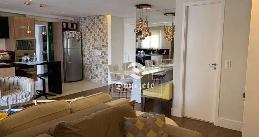 Apartamento com 2 dormitórios à venda, 101 m² por r$ 1.019.000,00 - campestre - santo andré/sp